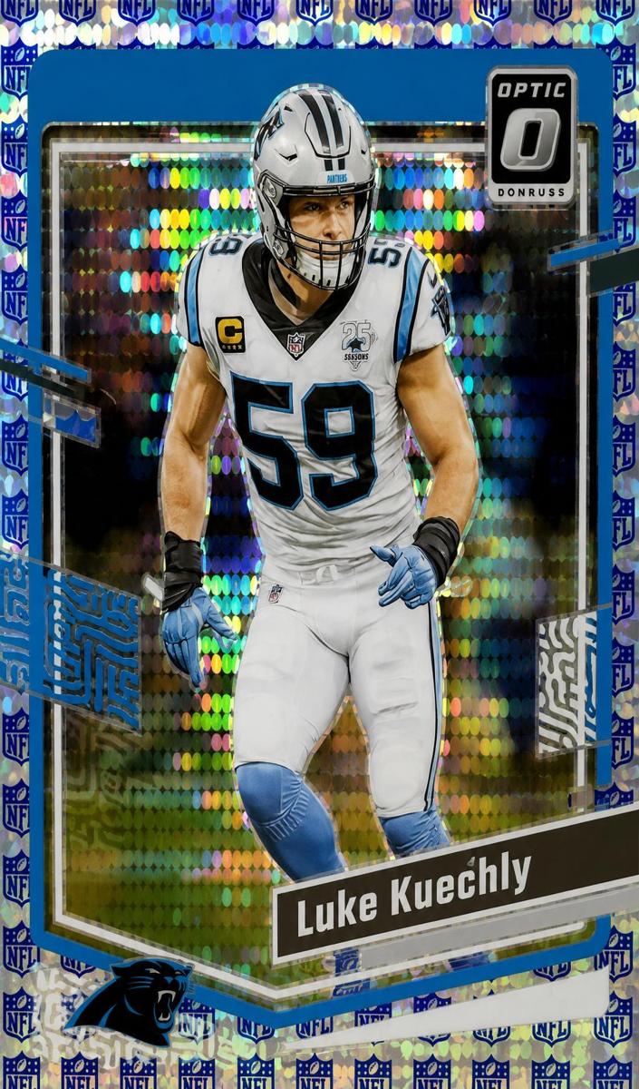2023 Donruss Optic Football Shield Luke Kuechly #29