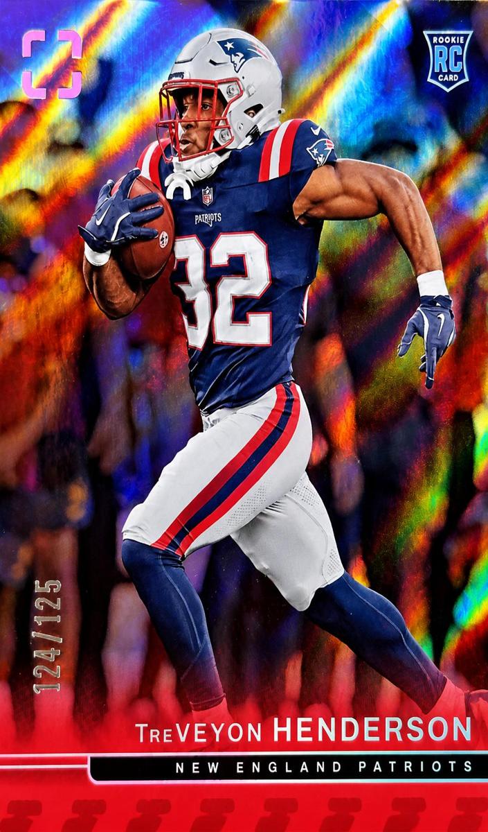 2025 Panini PhotoGenic Football Red TreVeyon Henderson #148