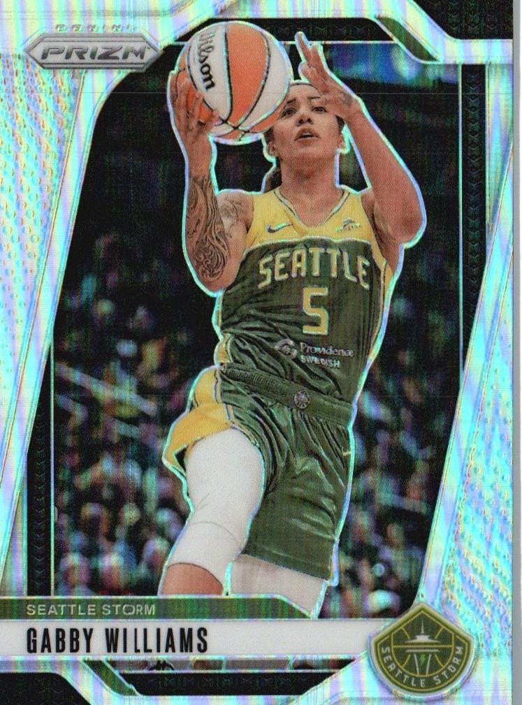 2024 Panini Prizm WNBA Basketball Silver Gabby Williams #55