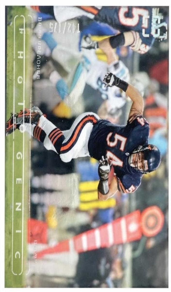 2024 Panini PhotoGenic Football Silver Brian Urlacher #98