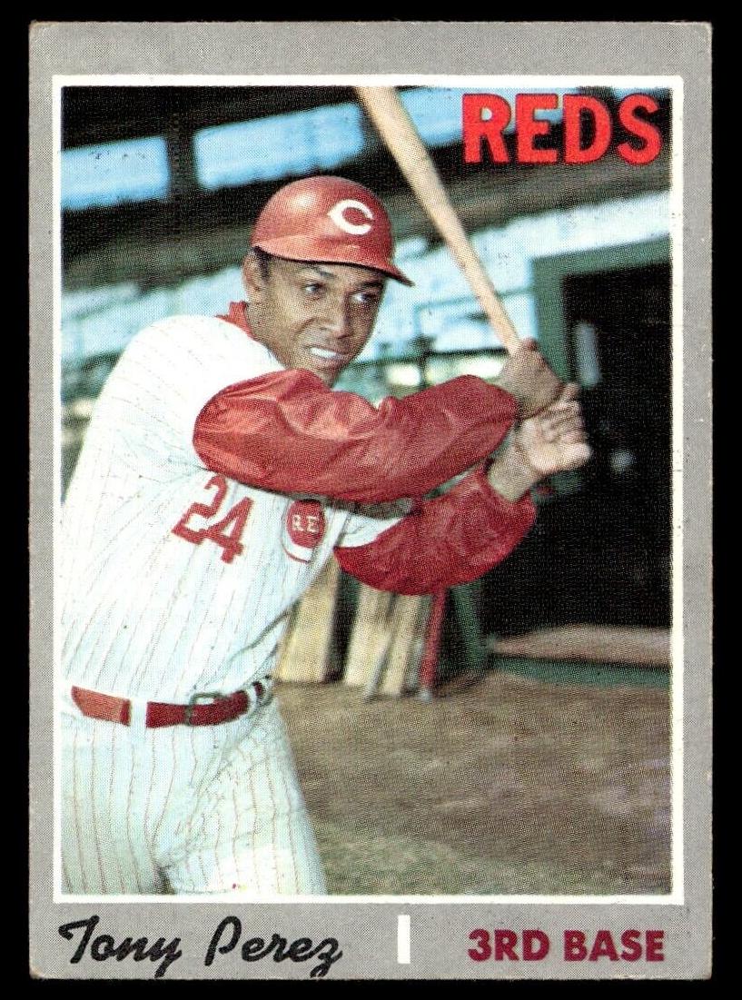1970 Topps Baseball Tony Perez #380 PSA 5.5