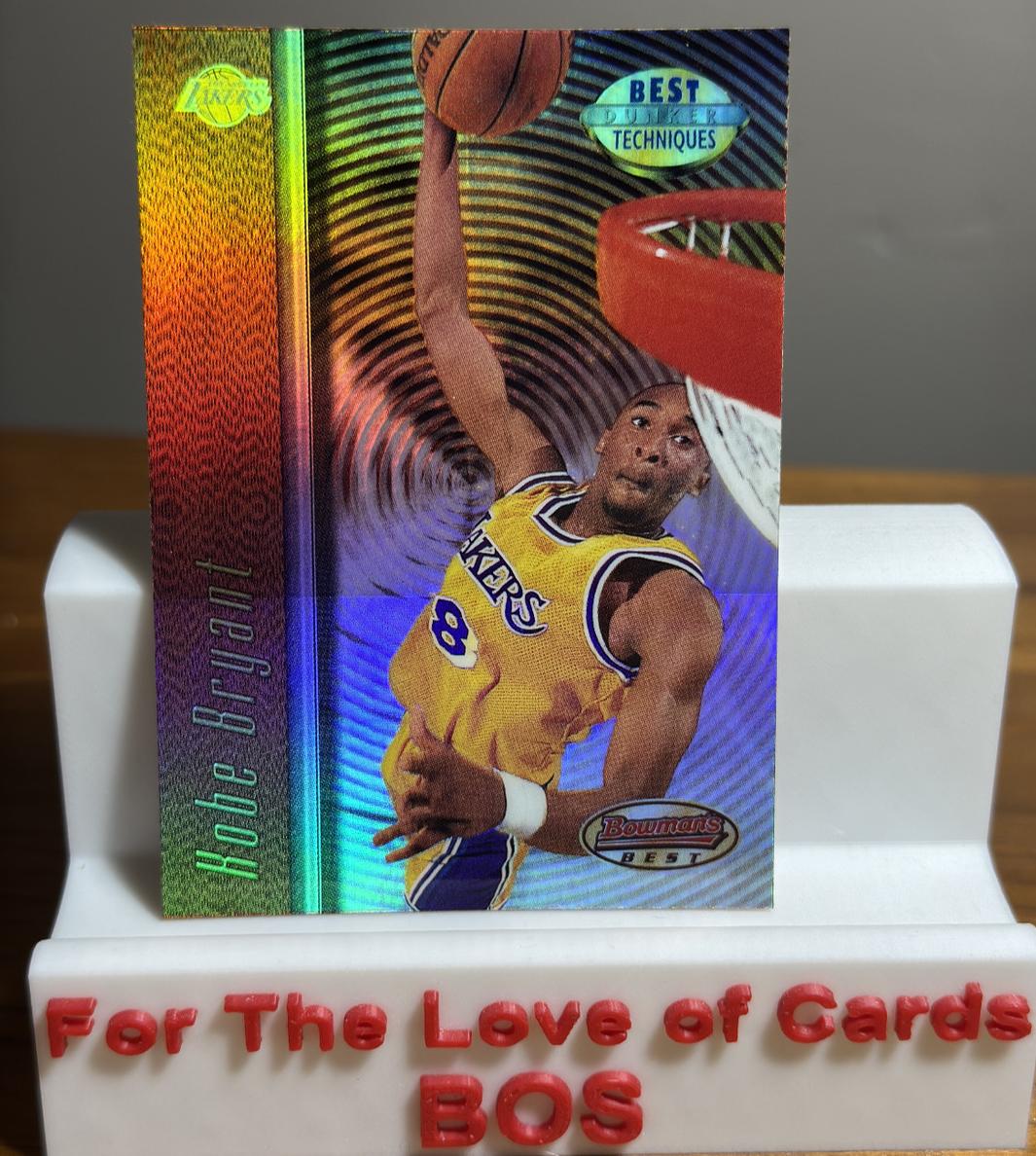 1997 Bowman's Best Basketball Refractor Kobe Bryant #T4