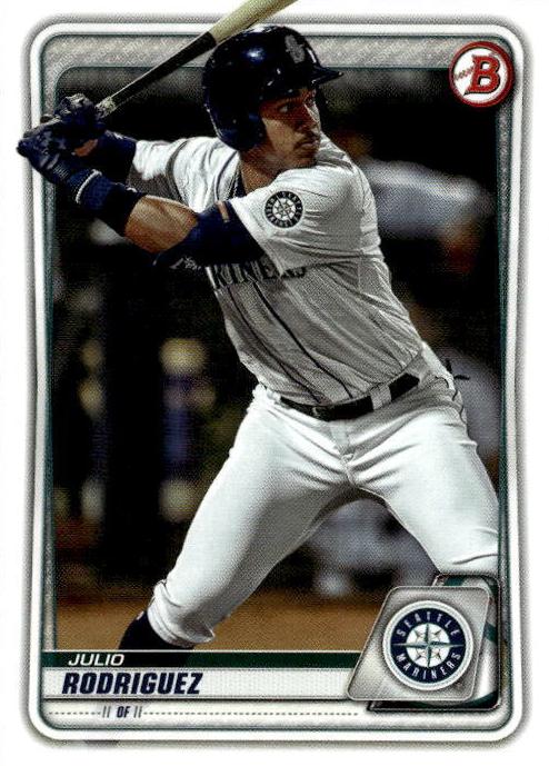 2020 Bowman Baseball Julio Rodriguez #BP-19 PSA 9