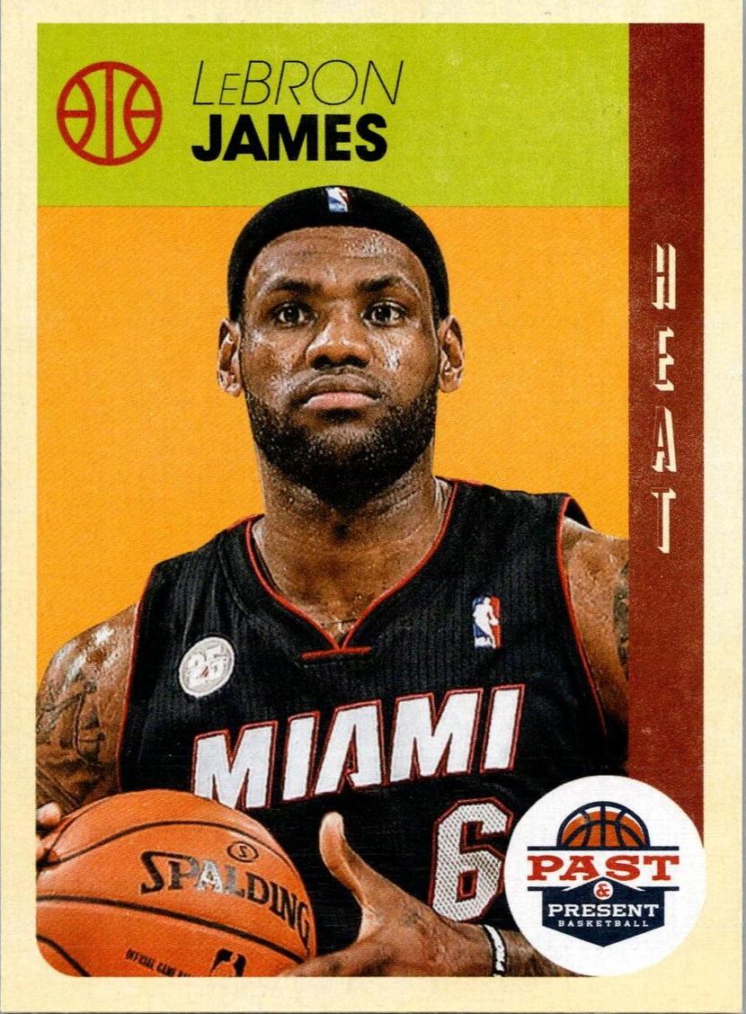 2012 Panini Past & Present Basketball Lebron James #6