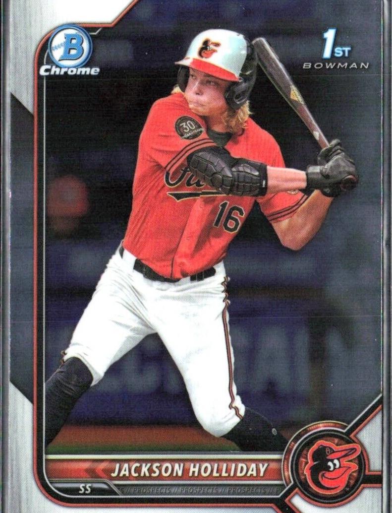 2022 Bowman Draft Baseball Jackson Holliday #BDC-168