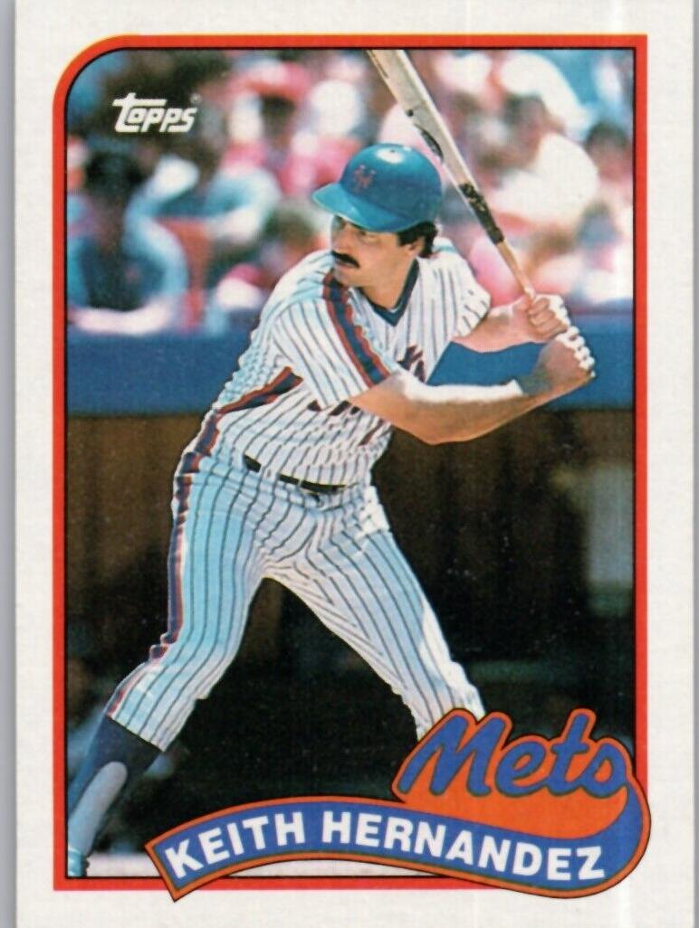 1989 Topps Baseball Keith Hernandez #480 PSA 10