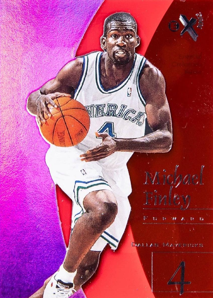 1997 Skybox E-X2001 Basketball Future Michael Finley #46 BGS 7.5
