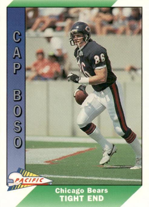 1991 Pacific Football Cap Boso #42