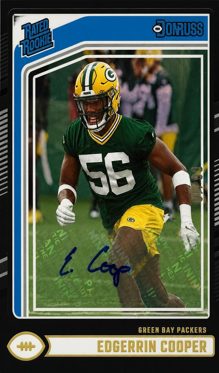 2024 Panini Donruss Football Black Edgerrin Cooper #325