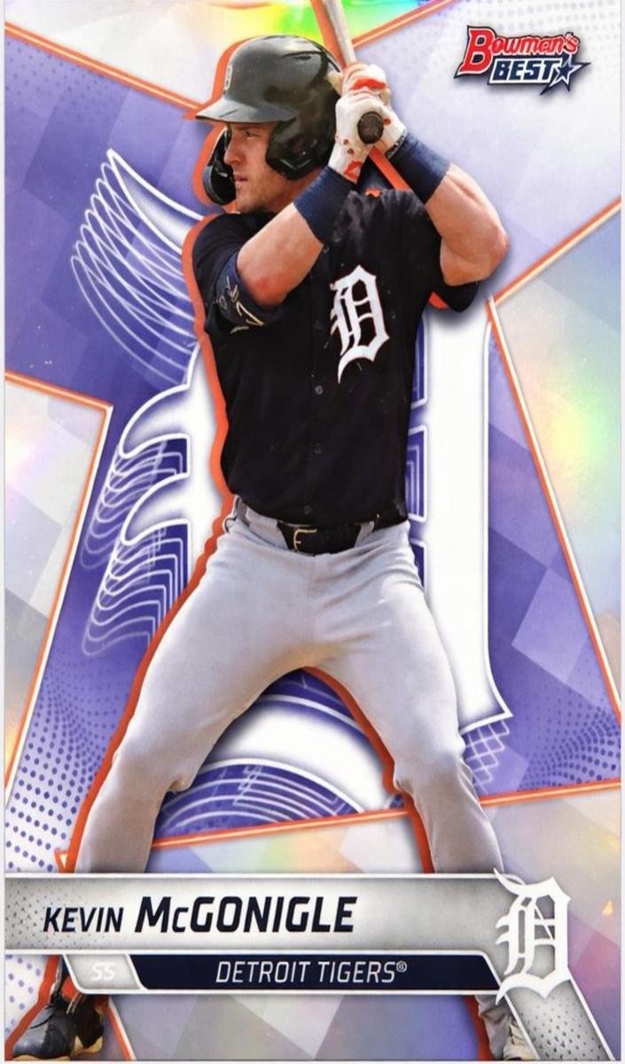 2025 Bowman's Best Baseball Refractor Kevin McGonigle #TP-28