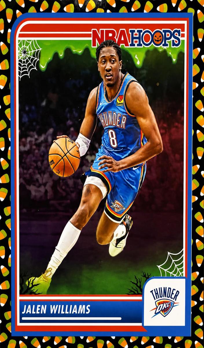2023 Panini Haunted Hoops Basketball Holo Candy Jalen Williams #290
