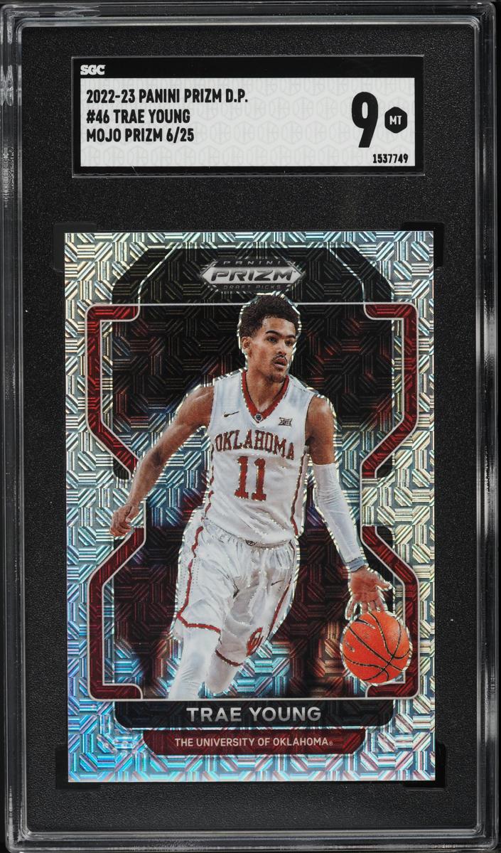 2022 Panini Prizm Draft Picks Basketball Mojo Trae Young #46