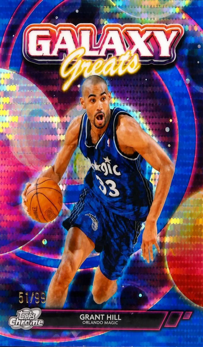 2025 Topps Cosmic Chrome Basketball Blue Moon Refractor Grant Hill #GG-15