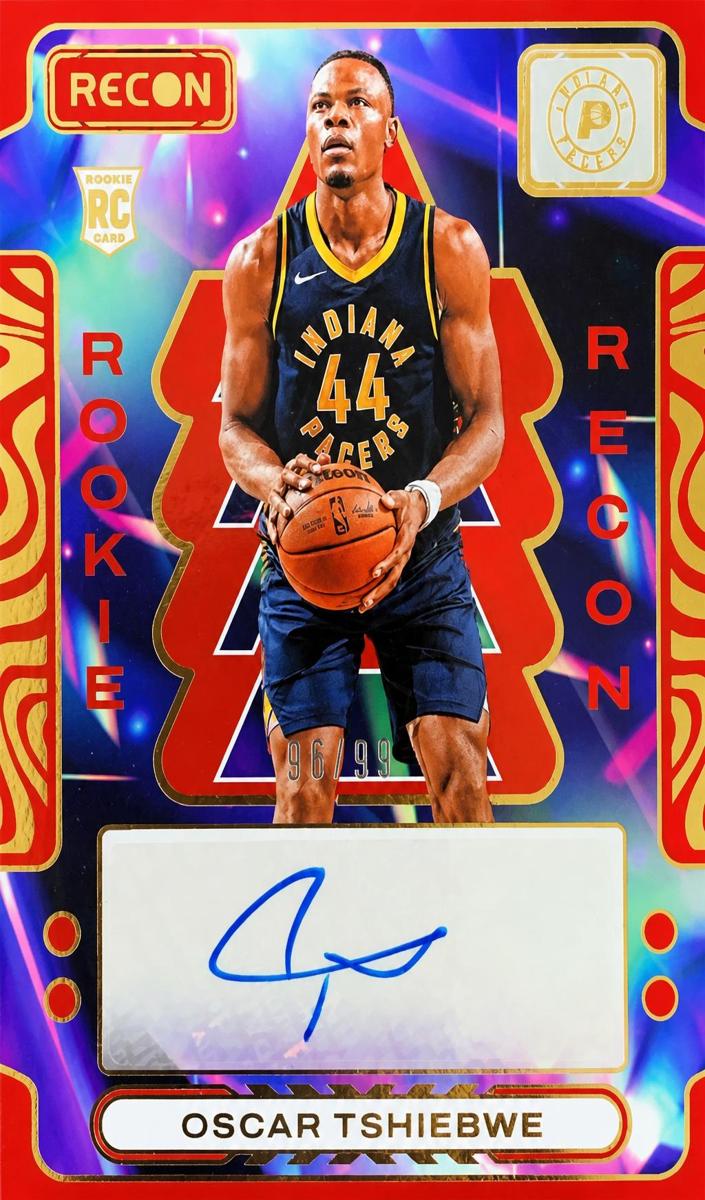 2023 Panini Recon Basketball Red Oscar Tshiebwe #RRS-OSC