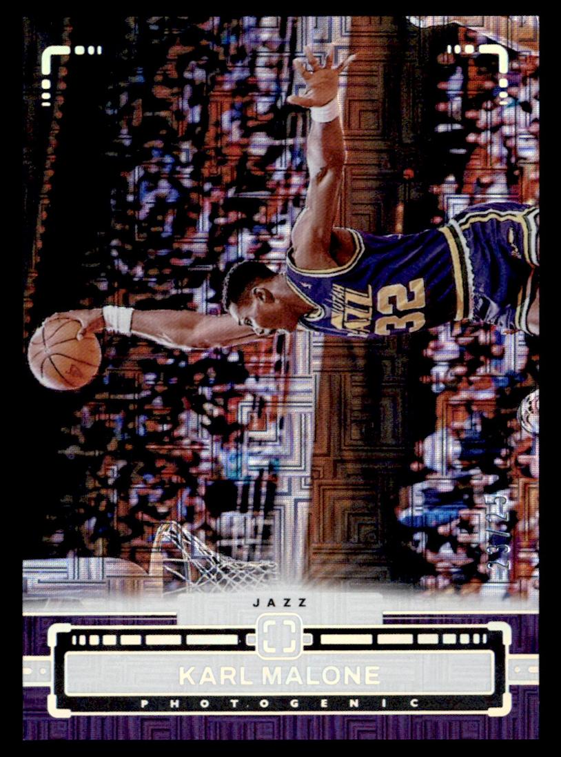 2023 Panini PhotoGenic Basketball Maze Karl Malone #122