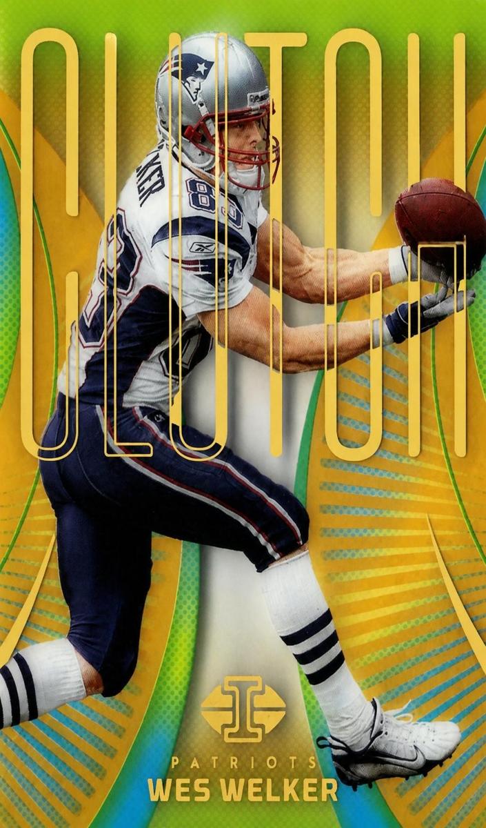 2024 Panini Illusions Football Gold Wes Welker #16 PSA 7