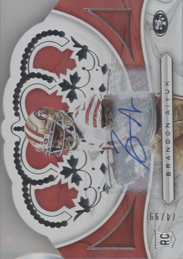 2020 Panini Chronicles Football Brandon Aiyuk #CR-16