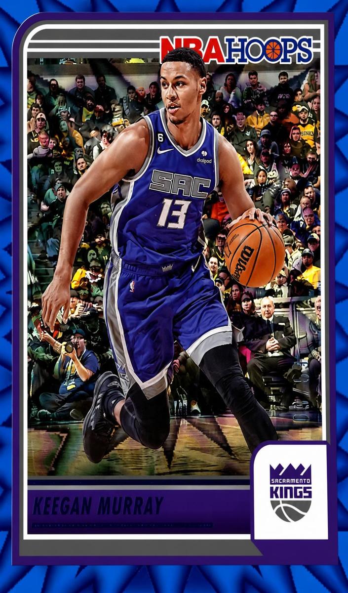 2023 Panini Hoops Basketball Blue Explosion Keegan Murray #42