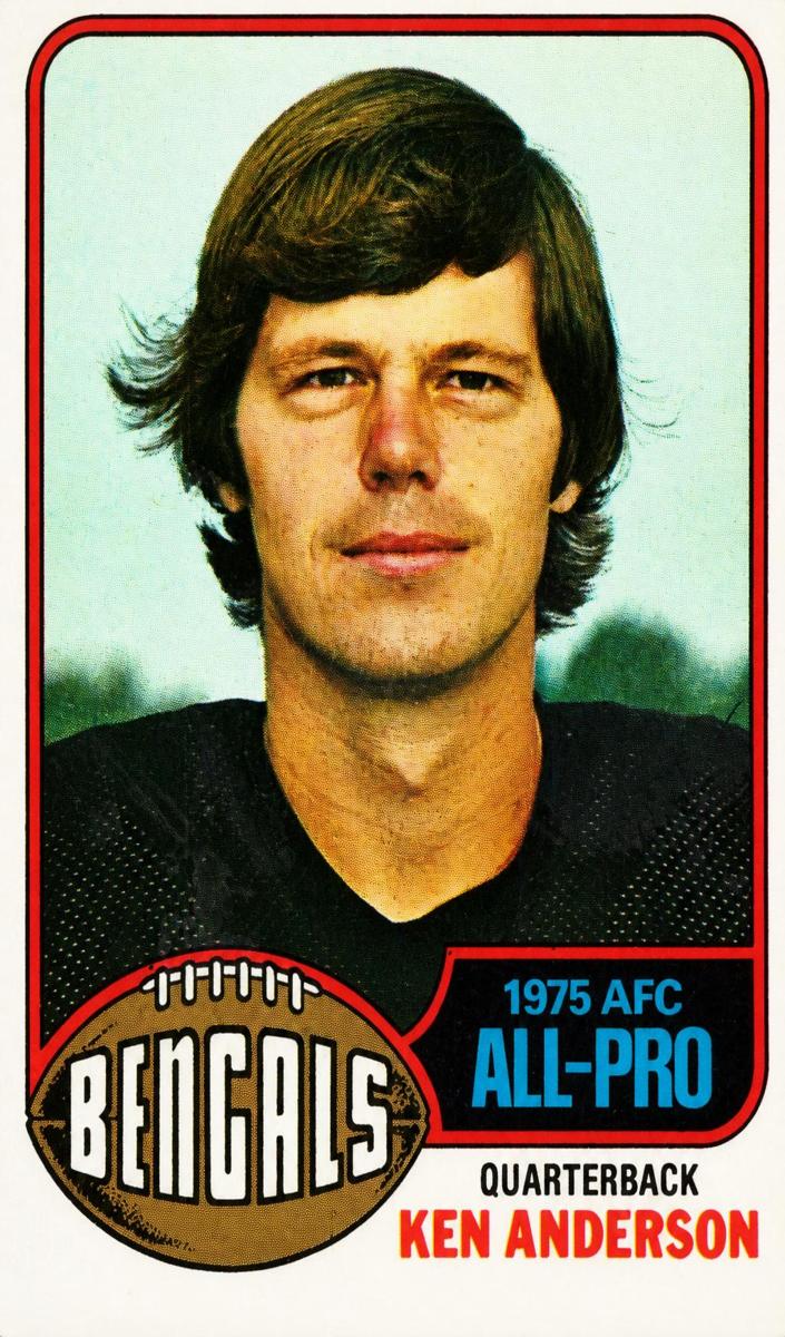 1976 Topps Football Ken Anderson #10