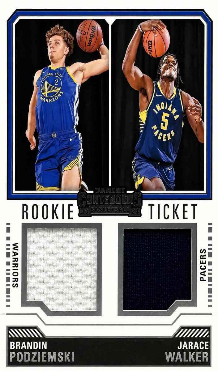 2023 Panini Contenders Basketball Brandin Podziemski #RT2-BRJ