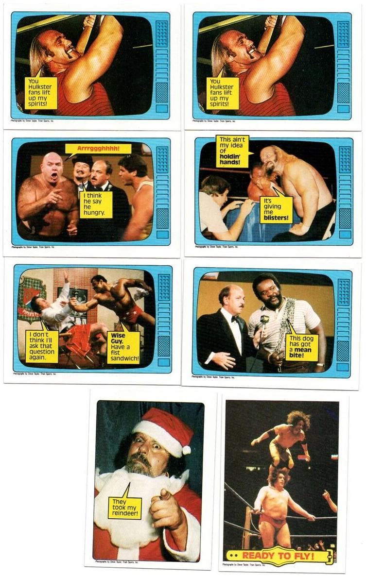 1985 Topps WWF Pro Wrestling Stars Wrestling Hulk Hogan #60