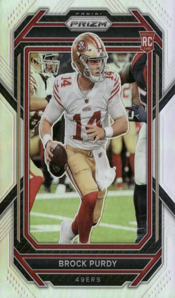 2022 Panini Prizm Football Silver Brock Purdy #353