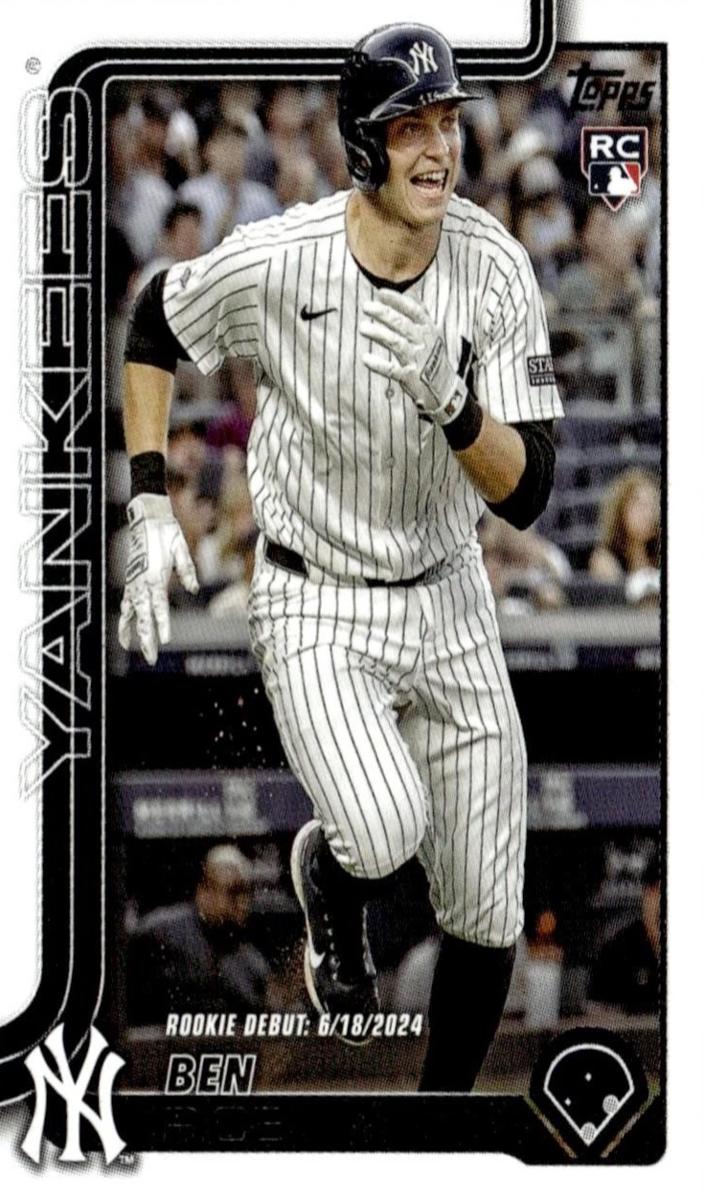 2025 Topps Update Baseball Ben Rice #US25