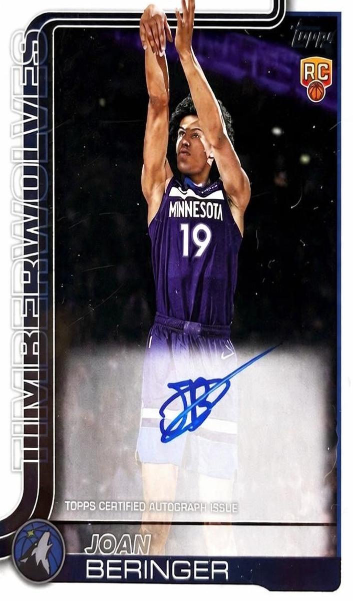2025 Topps Basketball Joan Beringer #TFRR-JB