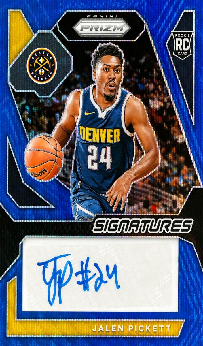 2023 Panini Prizm Basketball Blue Wave Jalen Pickett #RSI-PKT
