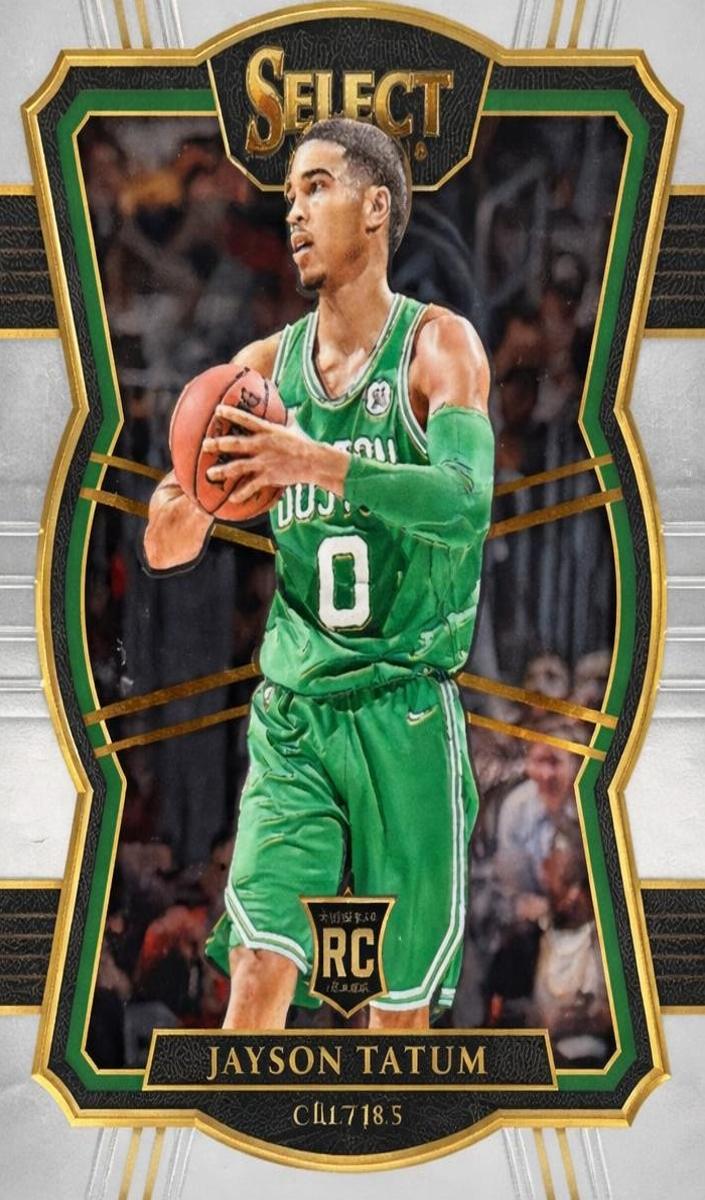 2017 Panini Select Basketball Jayson Tatum #166 PSA 10