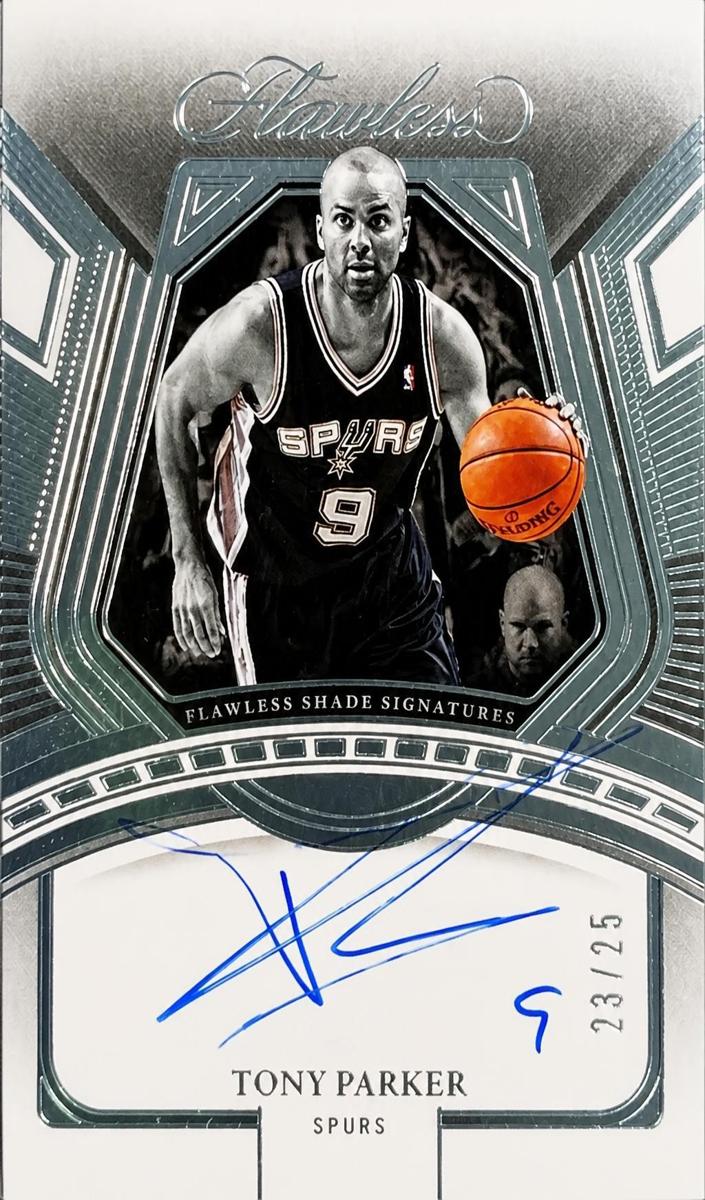 2023 Panini Flawless Basketball Tony Parker #FSS-TPS