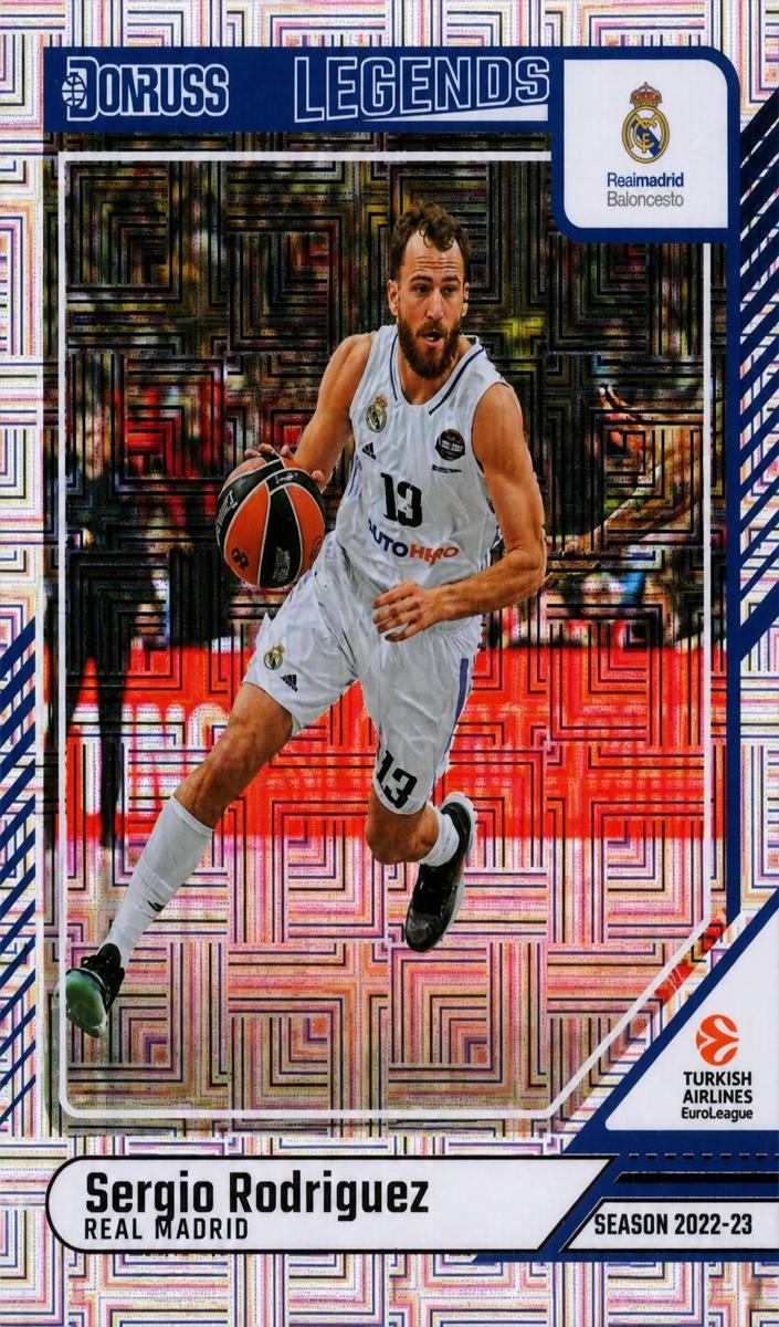 2024 Donruss Turkish Airlines EuroLeague Basketball Sergio Rodriguez #173