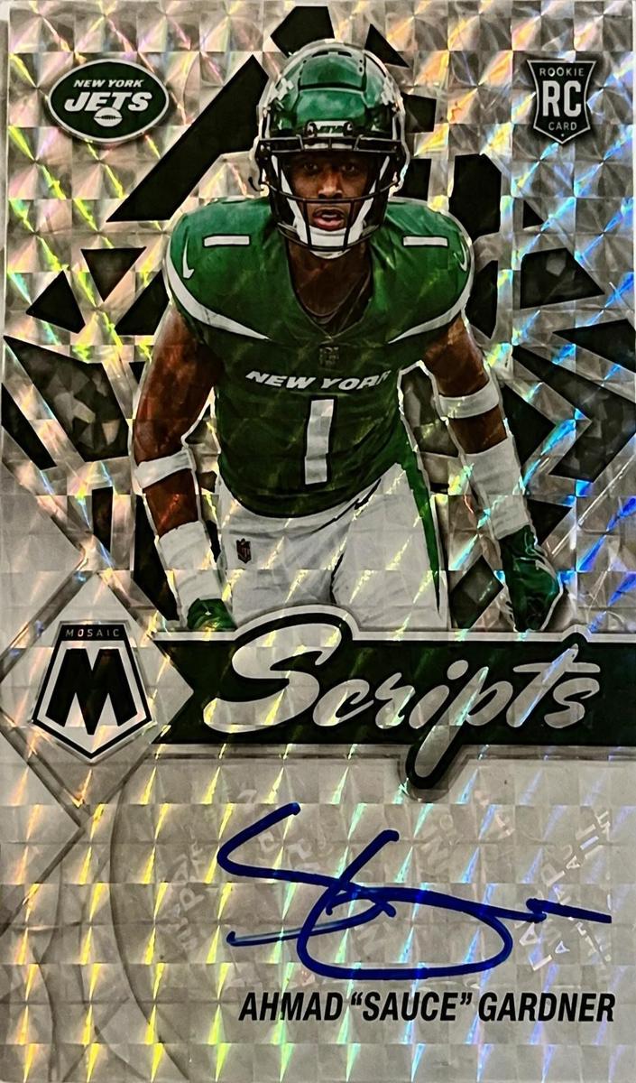 2022 Panini Mosaic Football Ahmad "Sauce" Gardner #RS-AG