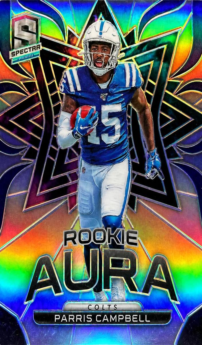 2019 Panini Spectra Football Nebula Parris Campbell #RA-15