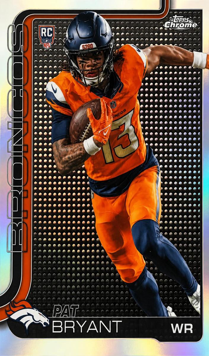 2025 Topps Chrome Football Lightboard Logo Variation Pat Bryant #313