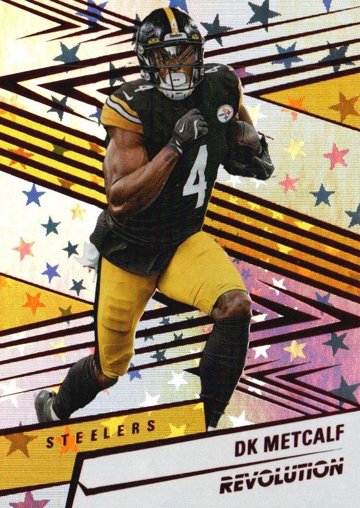 2025 Panini Revolution Football Red Astro DK Metcalf #17