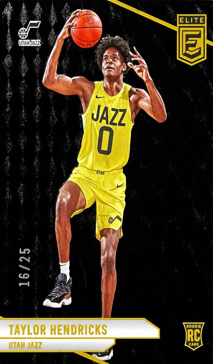 2023 Donruss Elite Basketball Black Taylor Hendricks #216