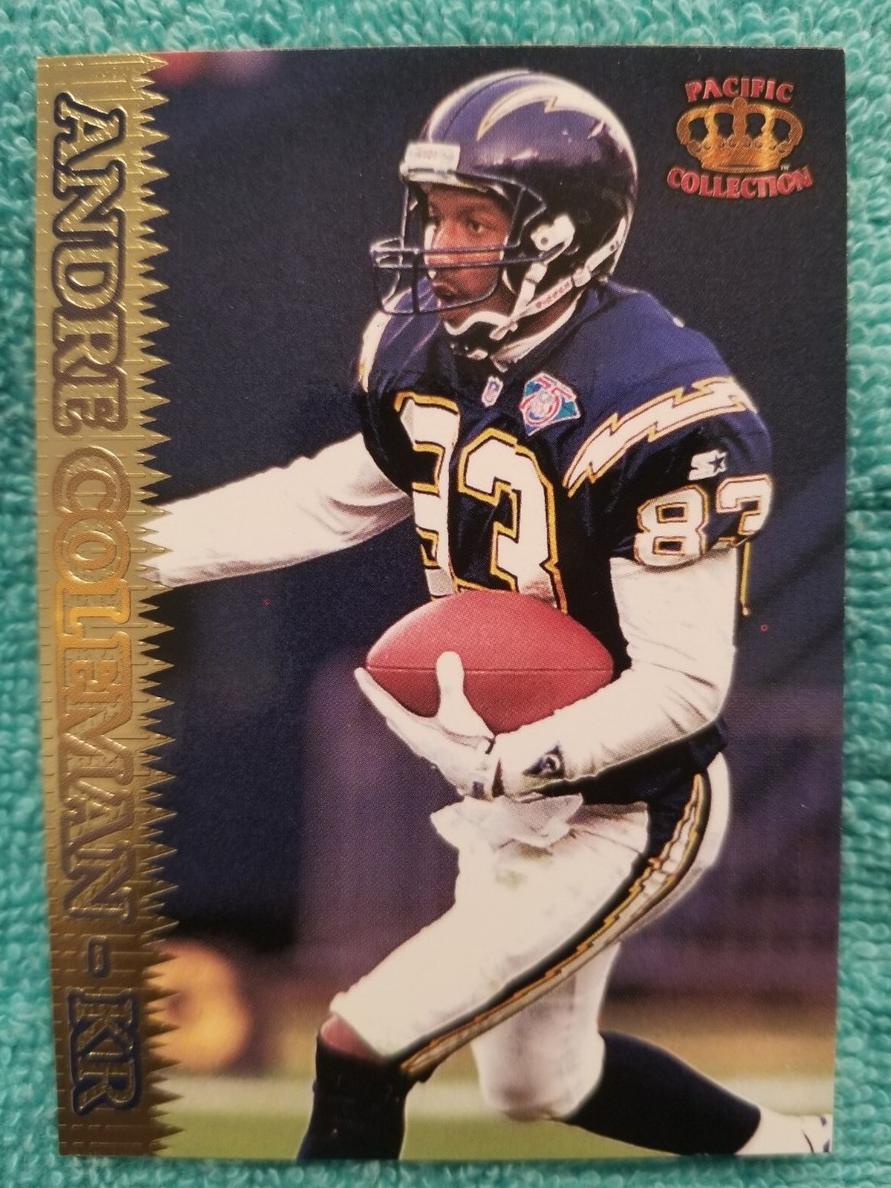 1995 Pacific Football Andre Coleman #70