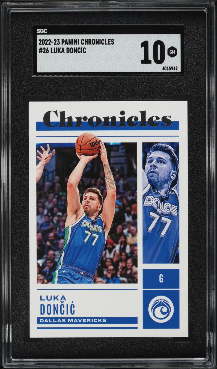 2022 Panini Chronicles Basketball Luka Doncic #26 SGC 10