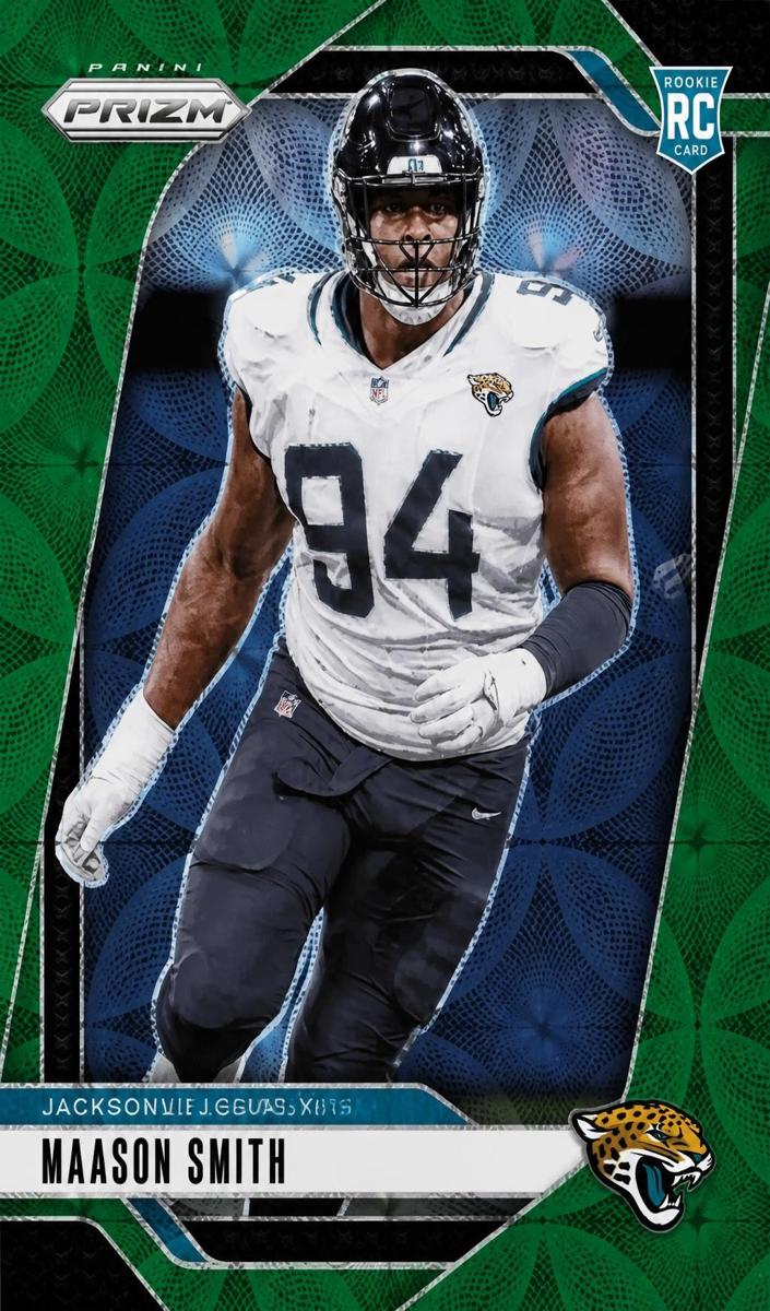 2024 Panini Prizm Football Green Scope Maason Smith #368