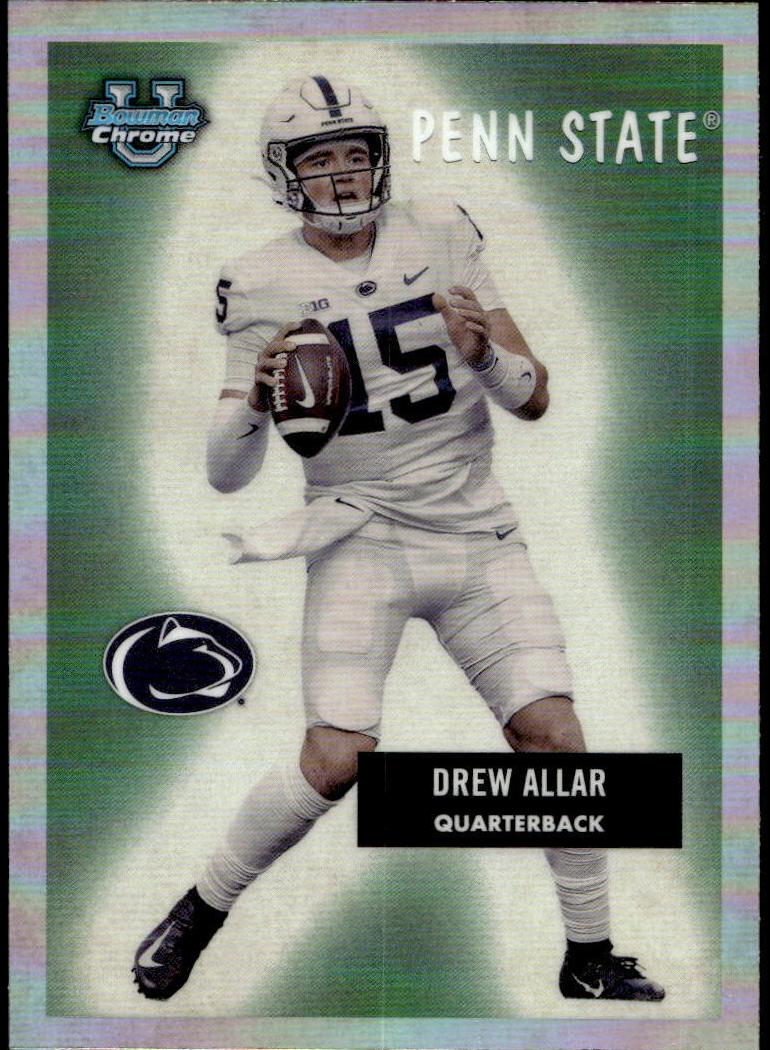2023 Bowman Chrome University Football Drew Allar #55BF-8 PSA 9