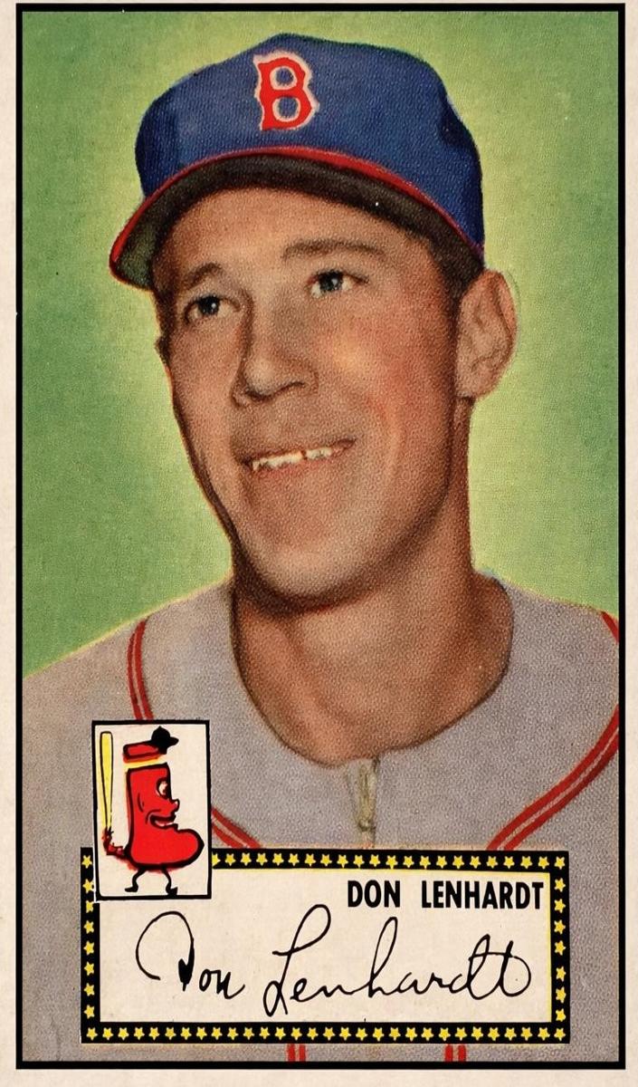1952 Topps Baseball Don Lenhardt #4