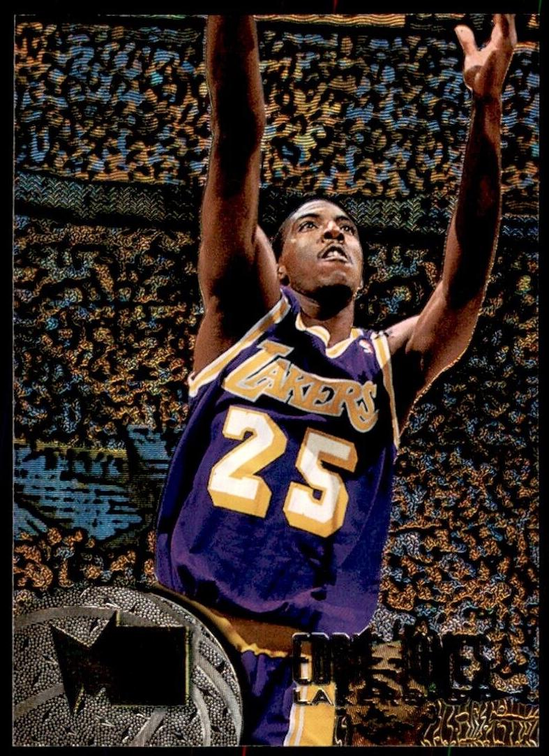 1995 Fleer Metal Basketball Eddie Jones #54 PSA 9
