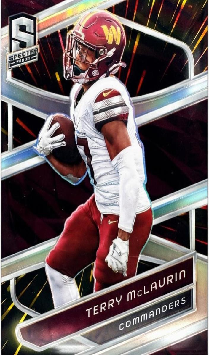 2024 Panini Spectra Football Hyper Terry McLaurin #100