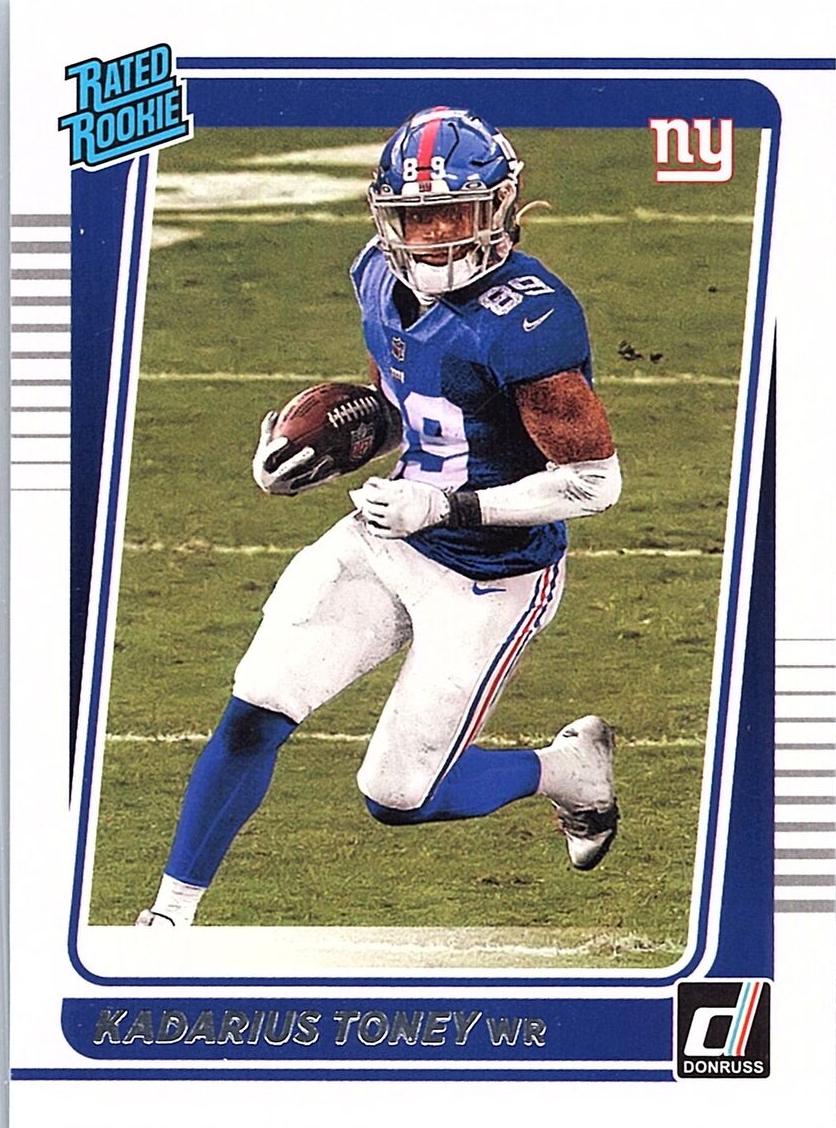 2021 Panini Donruss Football Kadarius Toney #264 PSA 10