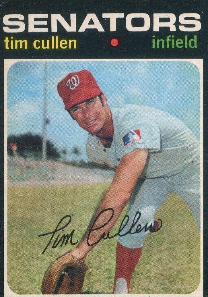 1971 O-Pee-Chee Baseball Tim Cullen #566