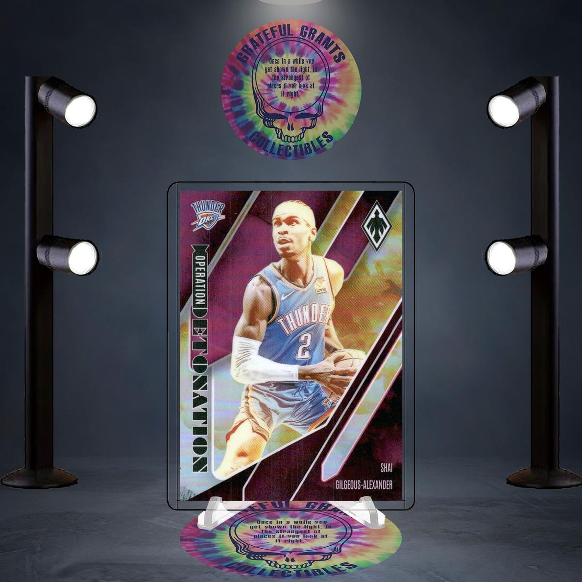 2023 Panini Phoenix Basketball Pink Shai Gilgeous-Alexander #3