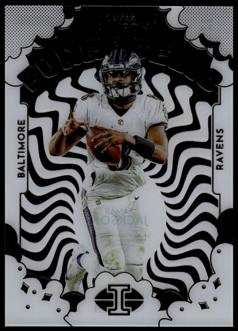 2022 Panini Illusions Football Lamar Jackson #F-2