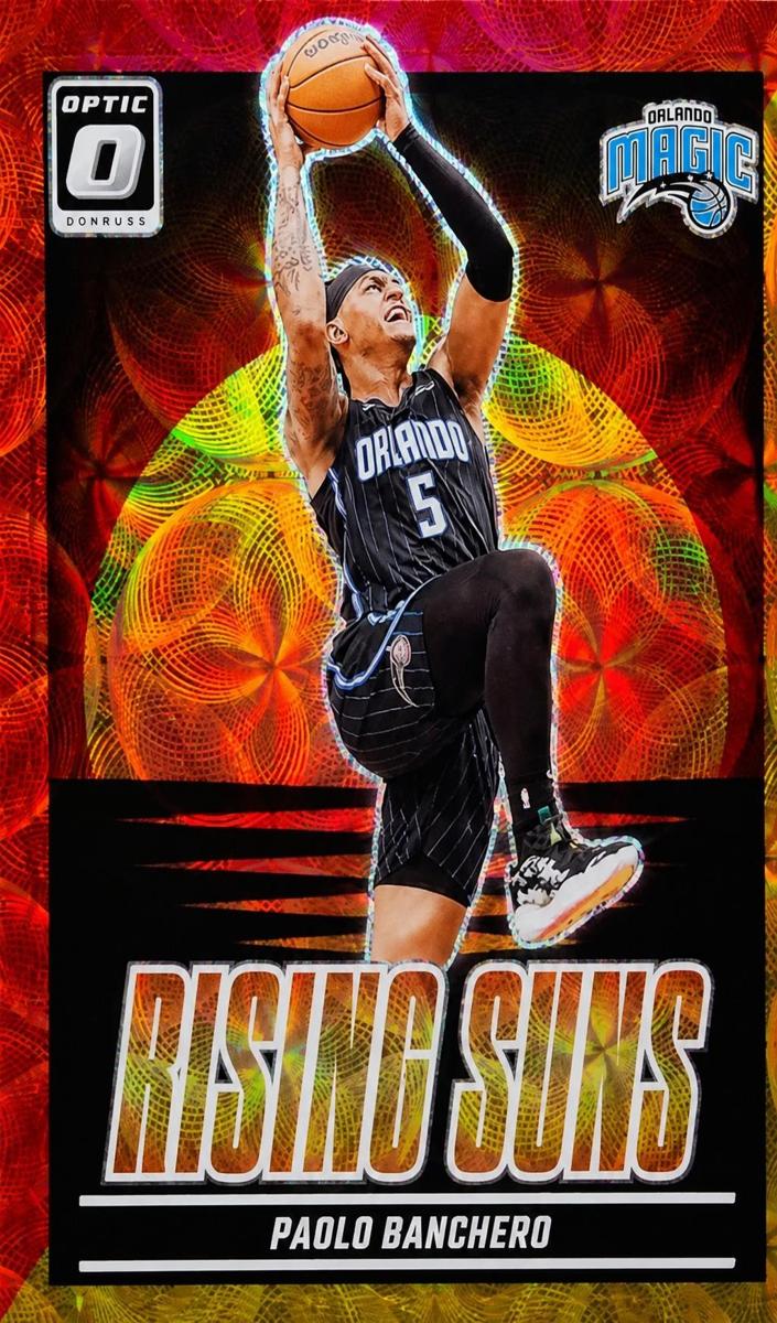 2024 Donruss Optic Basketball Red and Gold International Paolo Banchero #1
