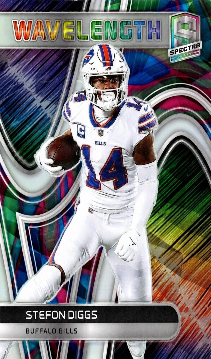 2022 Panini Spectra Football Neon Marble Stefon Diggs #WVE-15